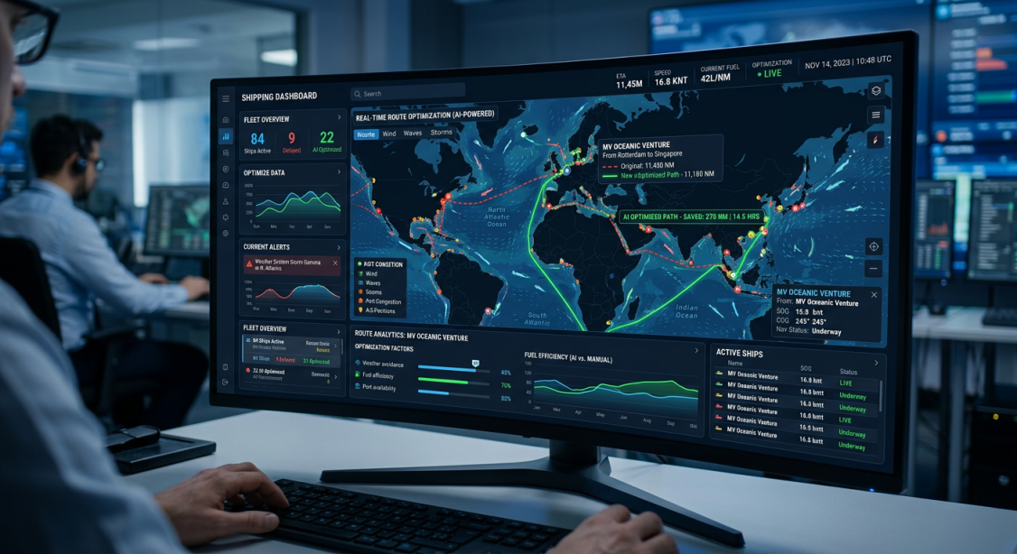 Shipping AI: How Artificial Intelligence Is Revolutionising the Logistics Industry in 2026